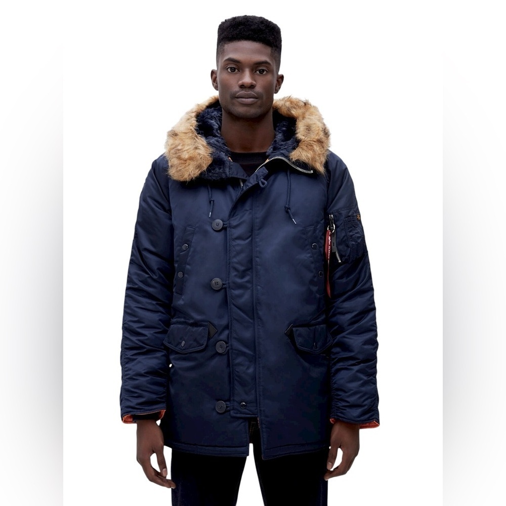 🔥HOST PICK🔥 Golden Fleece N-3B SLIM GEN I PARKA Winter Coat Jacket Men’s 34 XS S - Picture 9 of 10